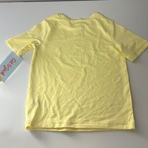 Cat & Jacks Sunny Yellow Short Sleeve Tee